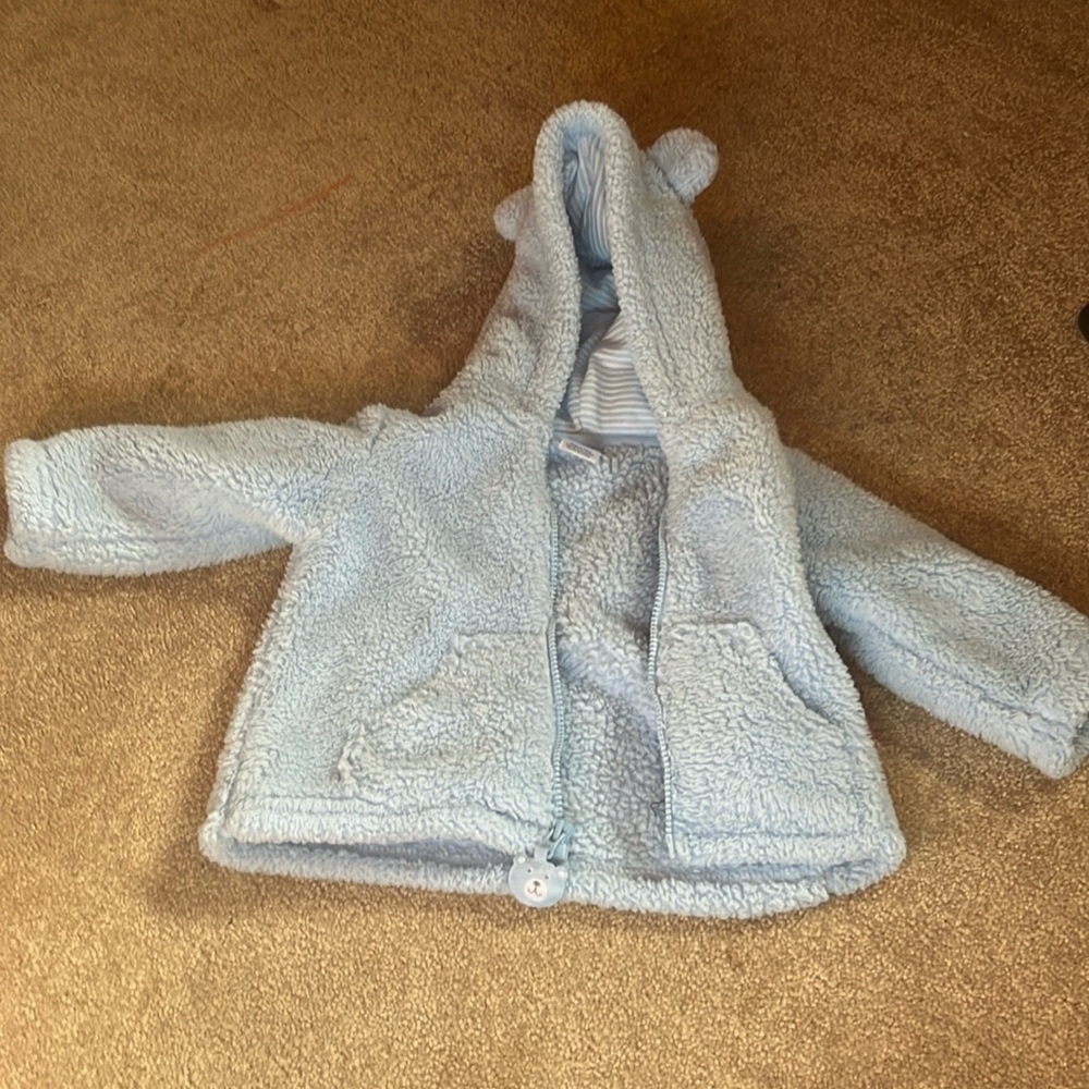 Like new fuzzy sweatshirt from Carters.